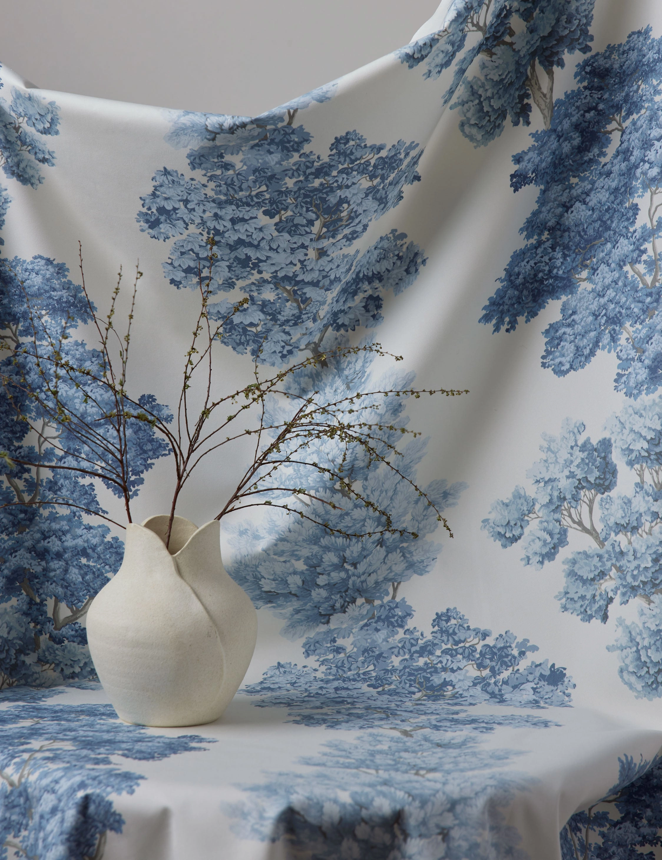 Central Park Cotton Fabric by Scalamandr