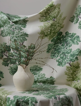 Central Park Cotton Fabric by Scalamandr 
