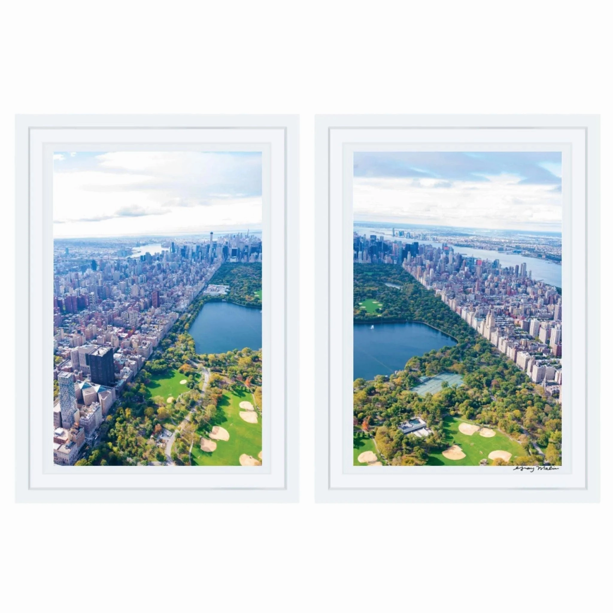 Central Park Diptych Print by Gray Malin 
