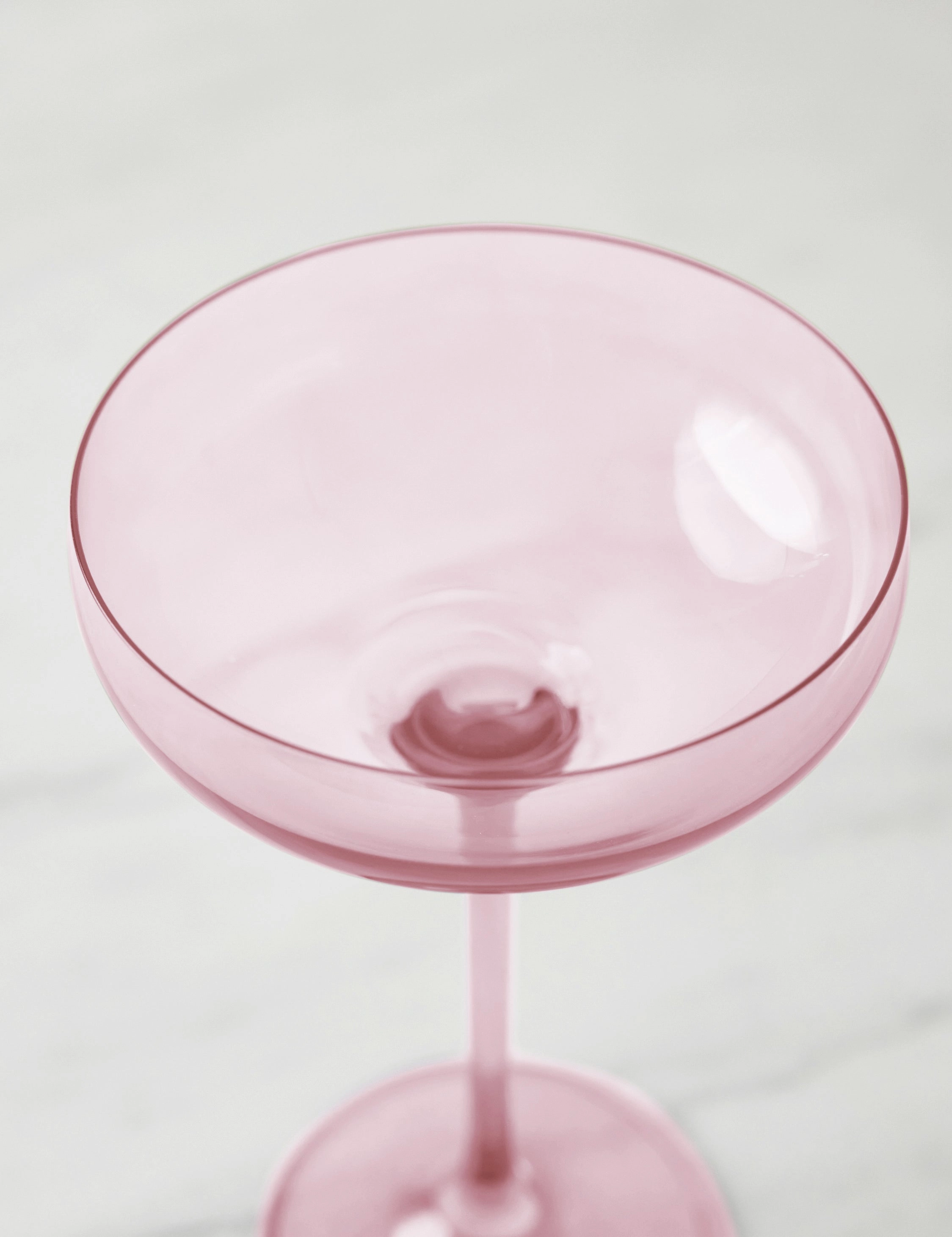 Champagne Coupes (Set of 2) by Estelle Colored Glass