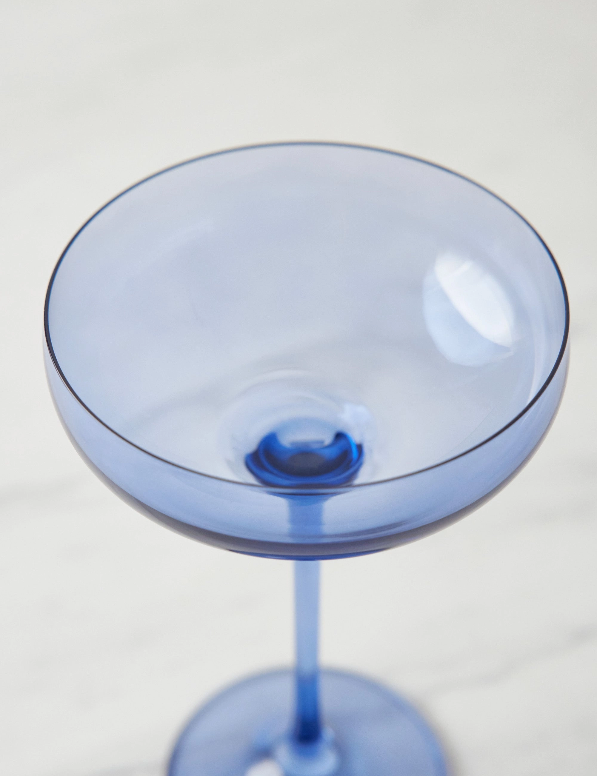 Champagne Coupes (Set of 2) by Estelle Colored Glass