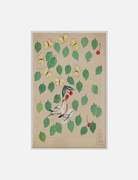 Cherries Print by Paule Marrot 