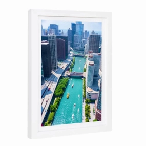 Chicago River Mini Framed Print by Gray Malin 