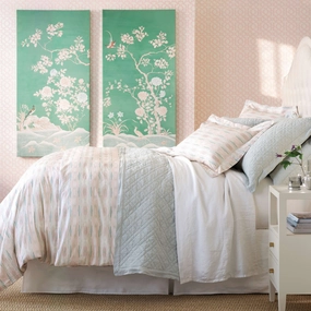Chinois Lattice Pink Wallpaper 