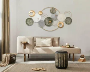 CIRCLE LEAF Wall Art 