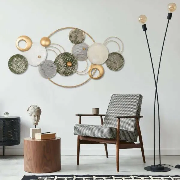 CIRCLE LEAF Wall Art