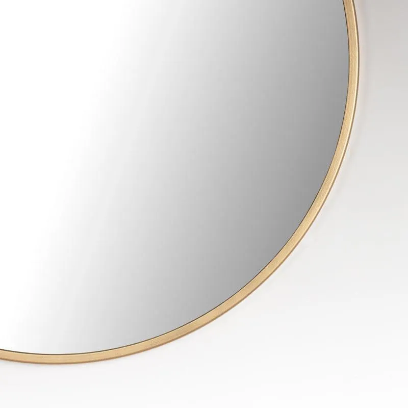 Classic Round Metal Designer Wall Mirror