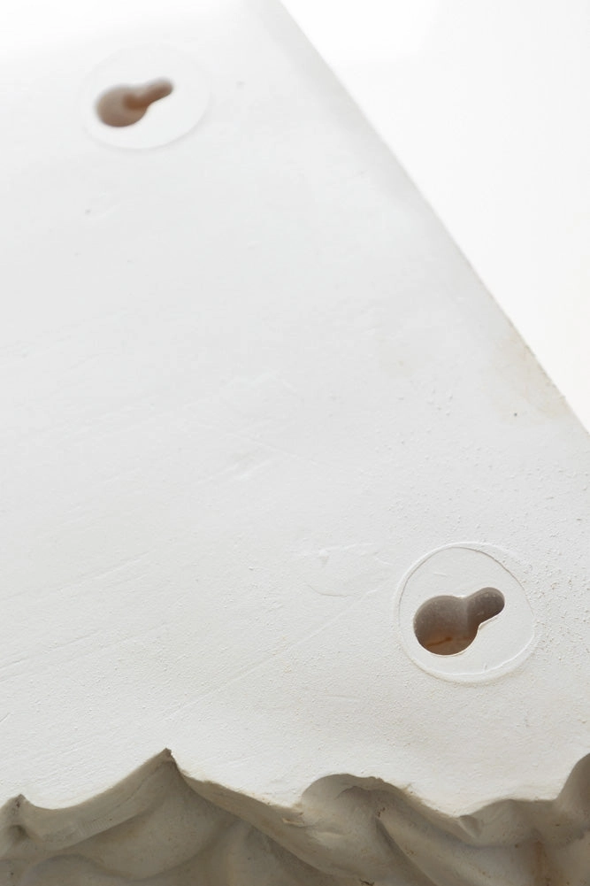 Classical Greek-Inspired Floating Wall Shelf