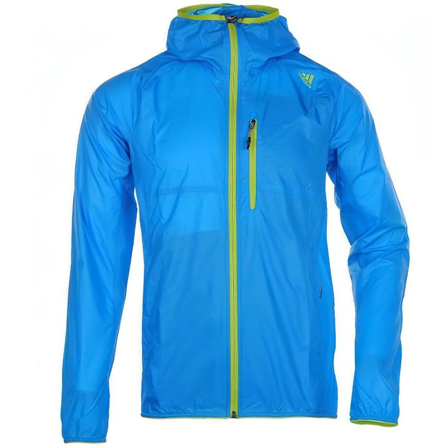 Clothing Adidas  Men adidas Edo Light Wind Mens Running Jacket - Blue