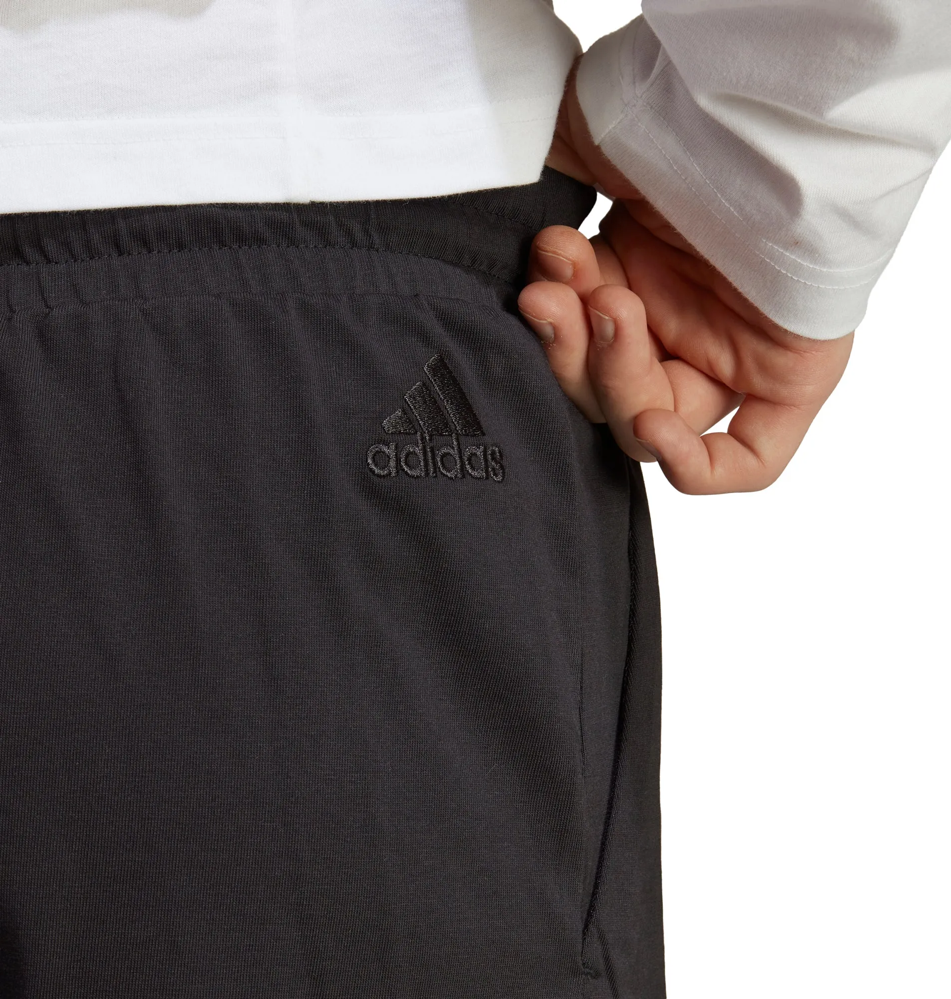 Clothing Adidas  Men adidas Essentials Logo Mens Shorts - Black
