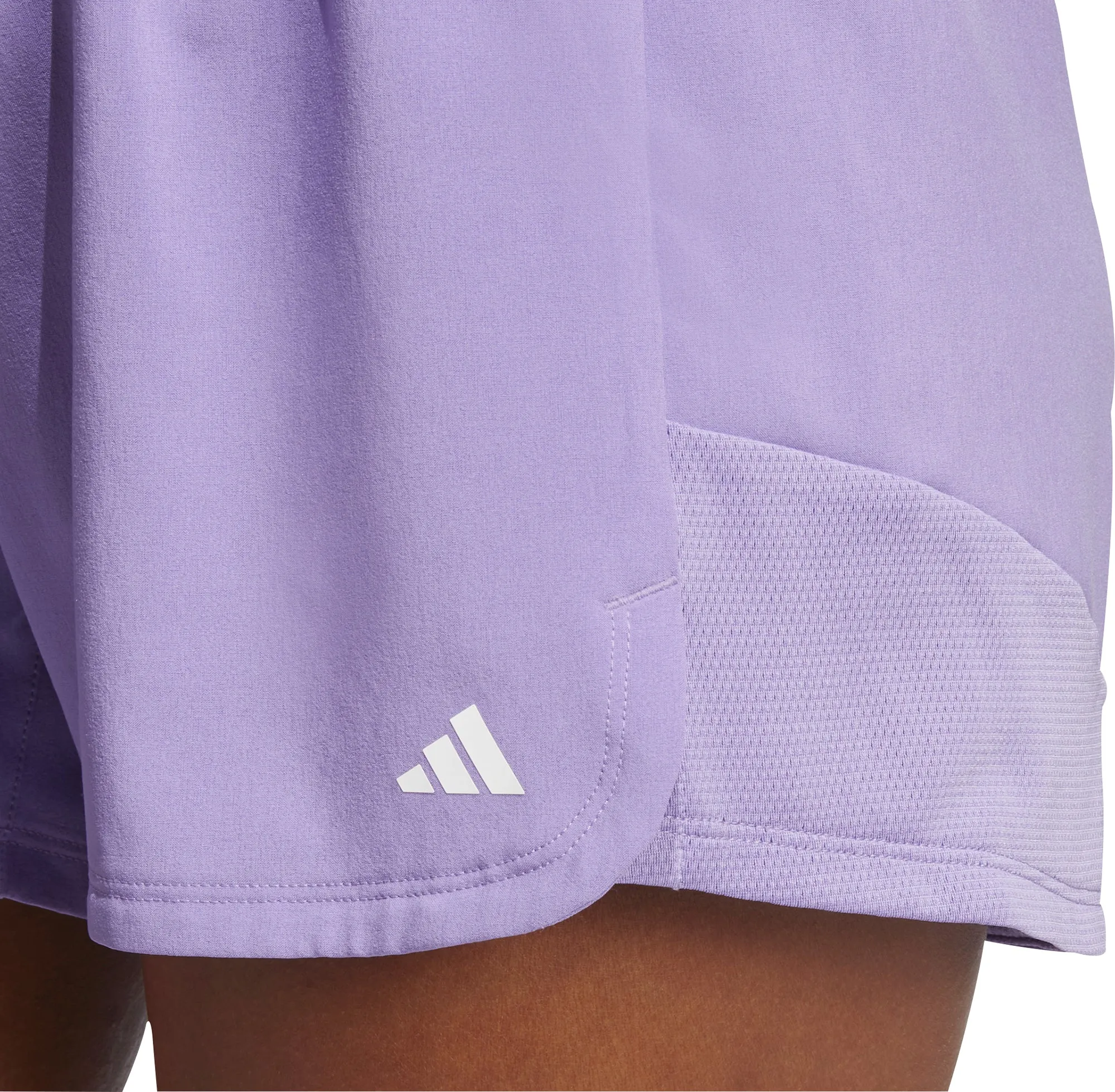 Clothing Adidas  Women adidas Hyperglam Pacer Womens Training Shorts - Purple