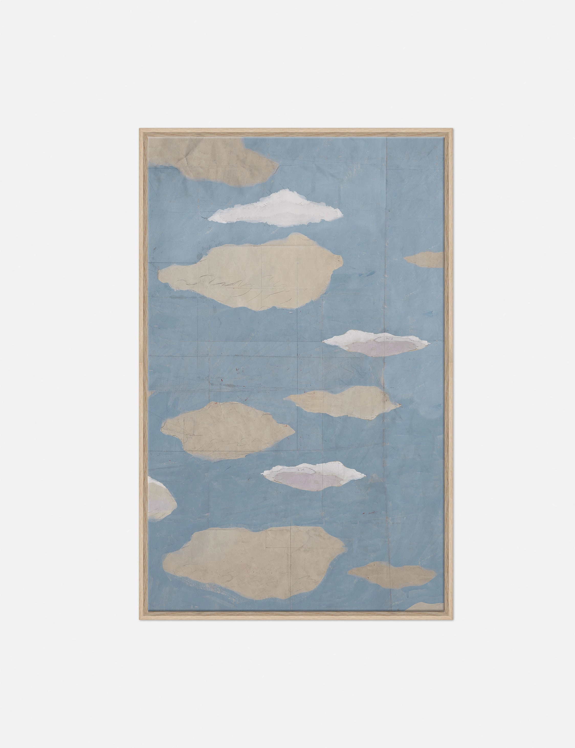 Cloudscape Triptych Print by Paule Marrot