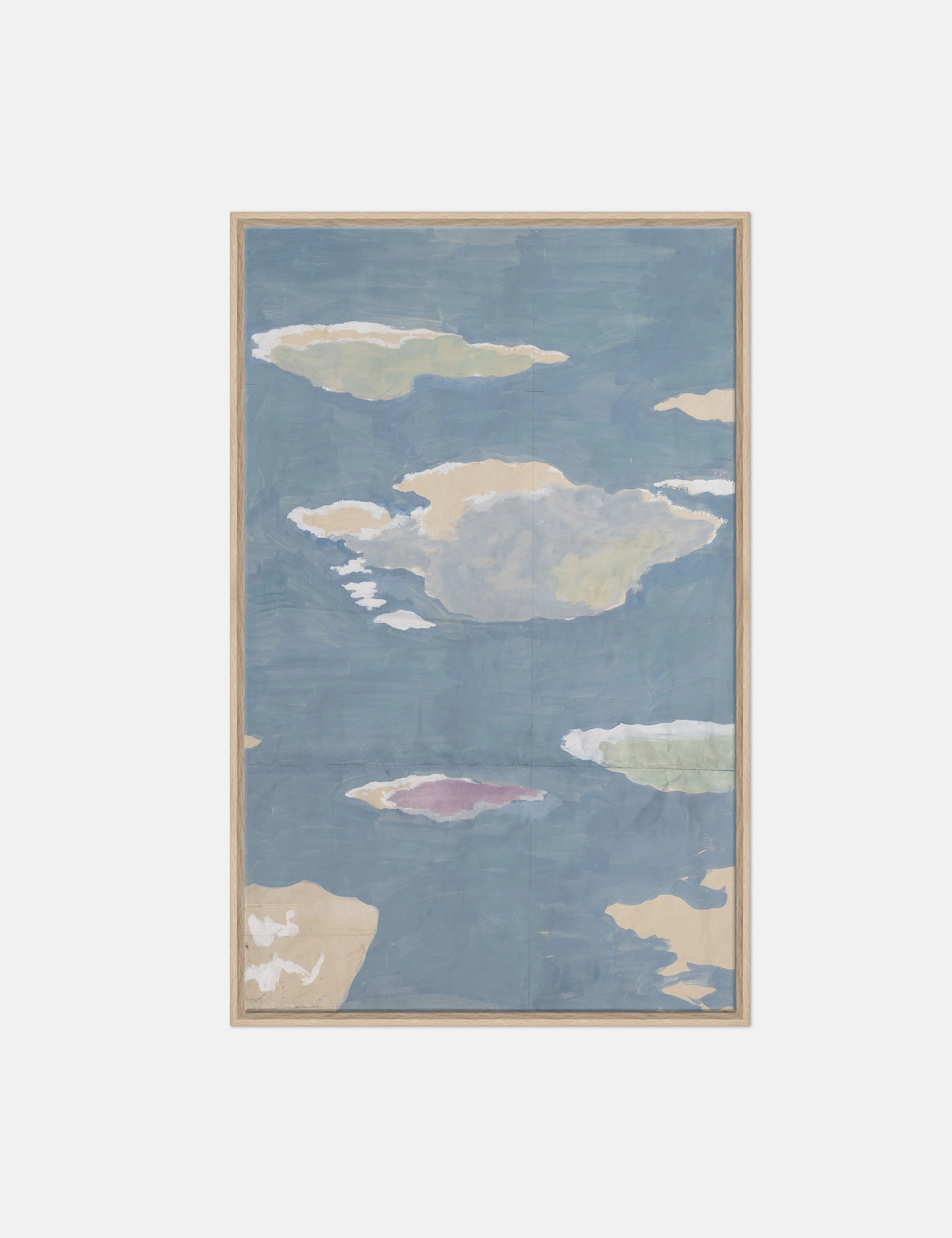 Cloudscape Triptych Print by Paule Marrot 