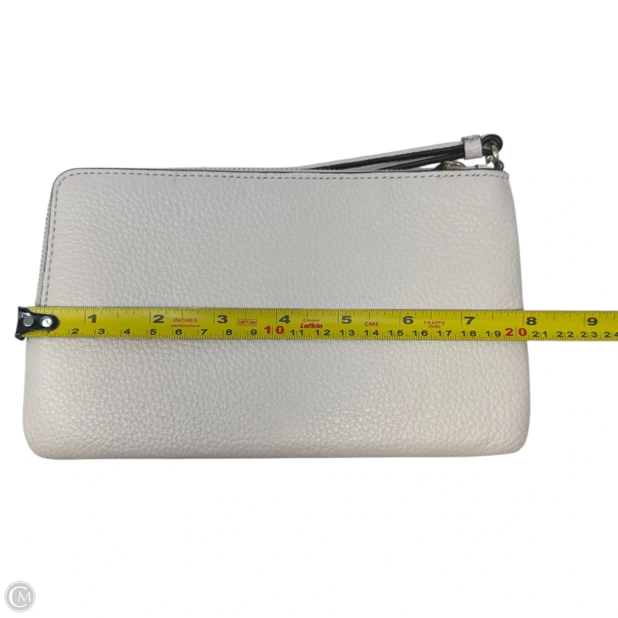 Coach Bags Double Corner Zip Tartan Wristlet Designer By Coach, Size: Large
