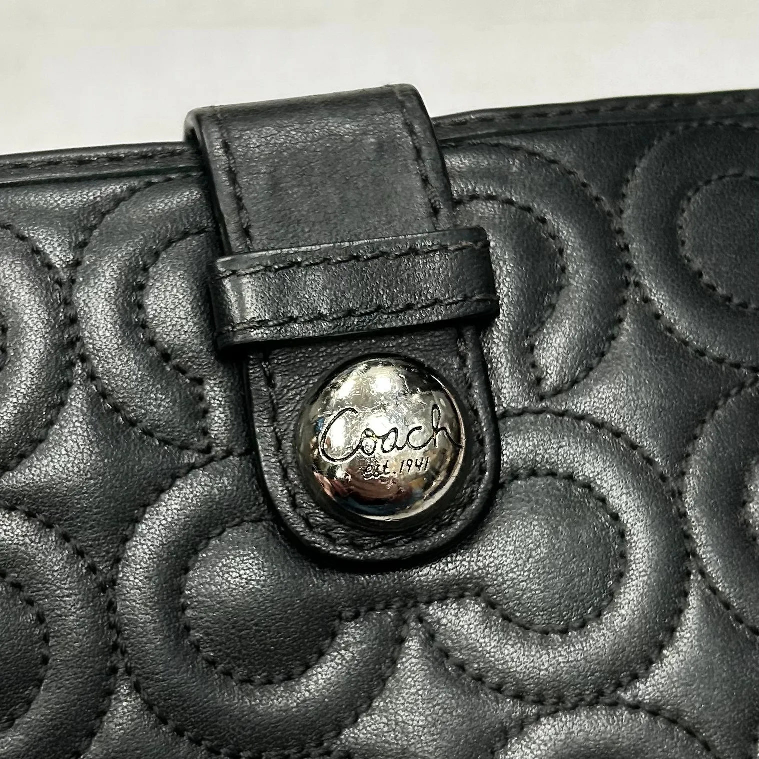 Coach Bags Wallet Designer By Coach, Size: Large