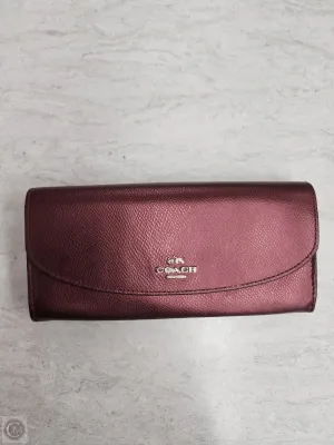 Coach Bags Wallet Designer By Coach, Size: Medium