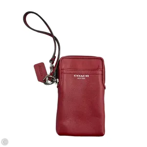 Coach Bags Wristlet Designer By Coach, Size: Small