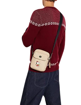 Coach Coach X Peanuts Heritage Crossbody With Snoopy Motif Coach Bags