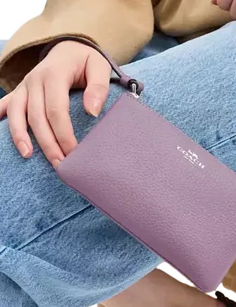 Coach Corner Zip Wristlet Coach Bags