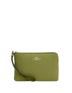 Coach Corner Zip Wristlet Coach Bags