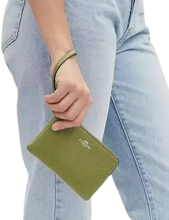 Coach Corner Zip Wristlet Coach Bags