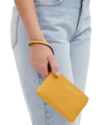Coach Corner Zip Wristlet Coach Bags