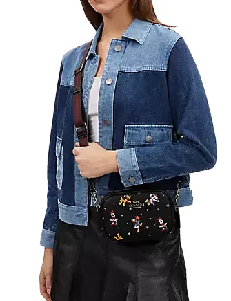 Coach Disney X Coach Mini Jamie Camera Bag With Holiday Print Coach Bags