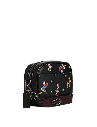 Coach Disney X Coach Mini Jamie Camera Bag With Holiday Print Coach Bags