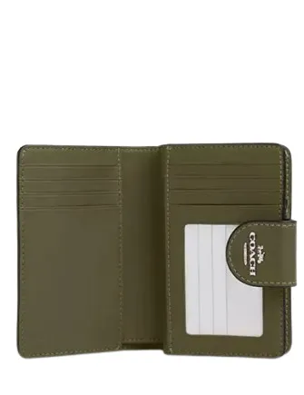 Coach Medium Corner Zip Wallet In Signature Jacquard Coach Bags