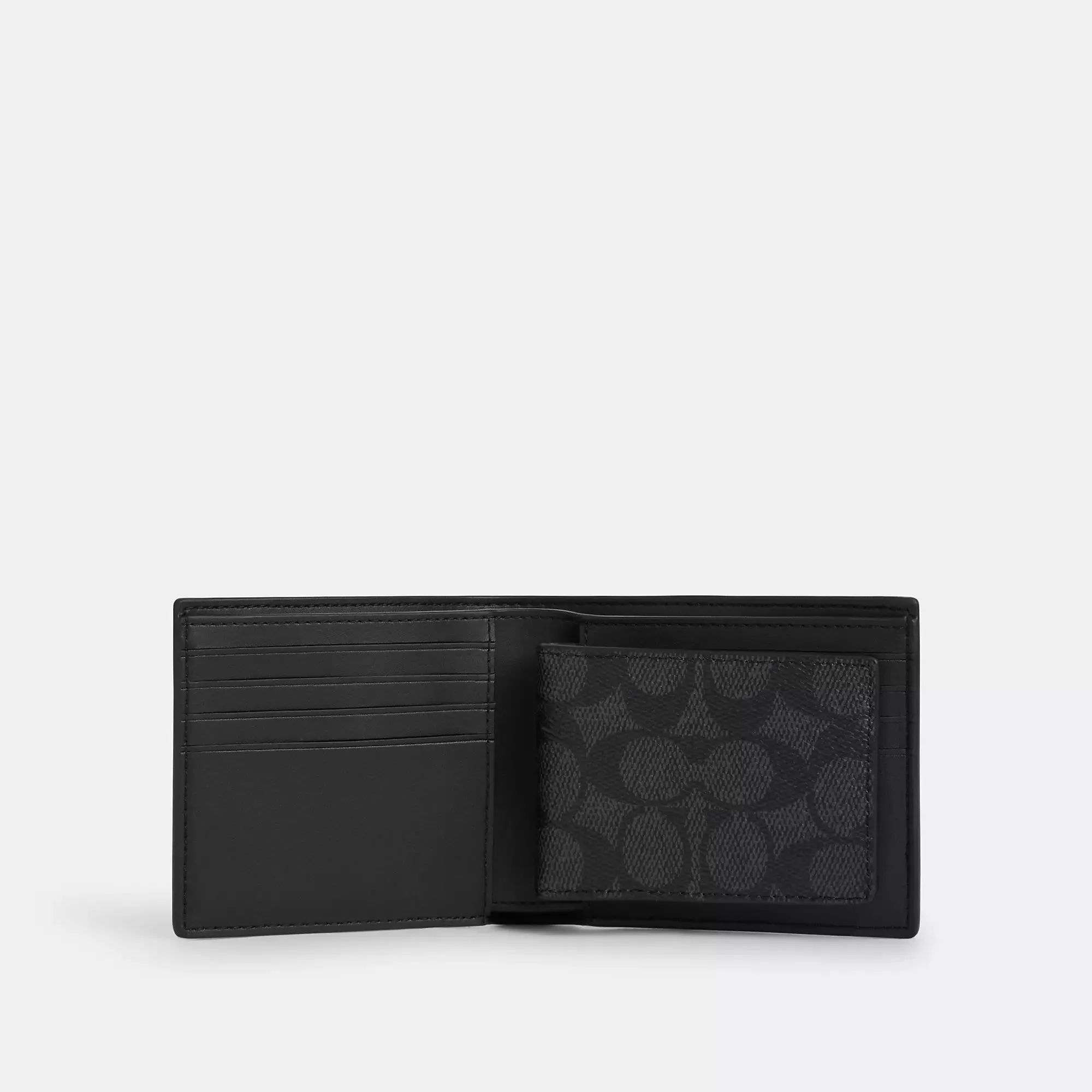 Coach Outlet 3 In 1 Wallet In Signature Canvas COACH Outlet Bags