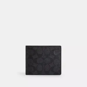 Coach Outlet 3 In 1 Wallet In Signature Canvas COACH Outlet Bags