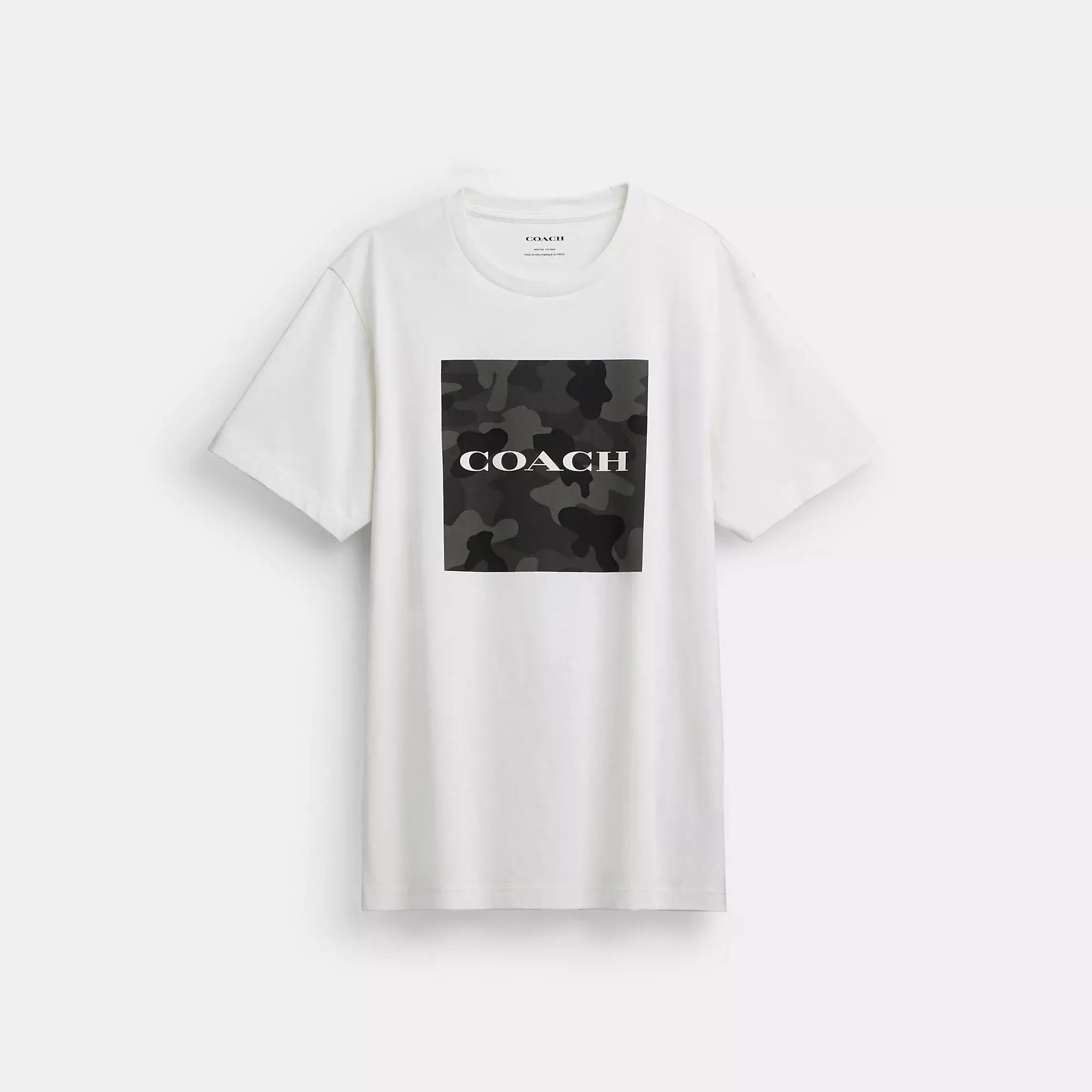 Coach Outlet Camo Classic T Shirt In Organic Cotton COACH Outlet Bags