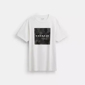 Coach Outlet Camo Classic T Shirt In Organic Cotton COACH Outlet Bags