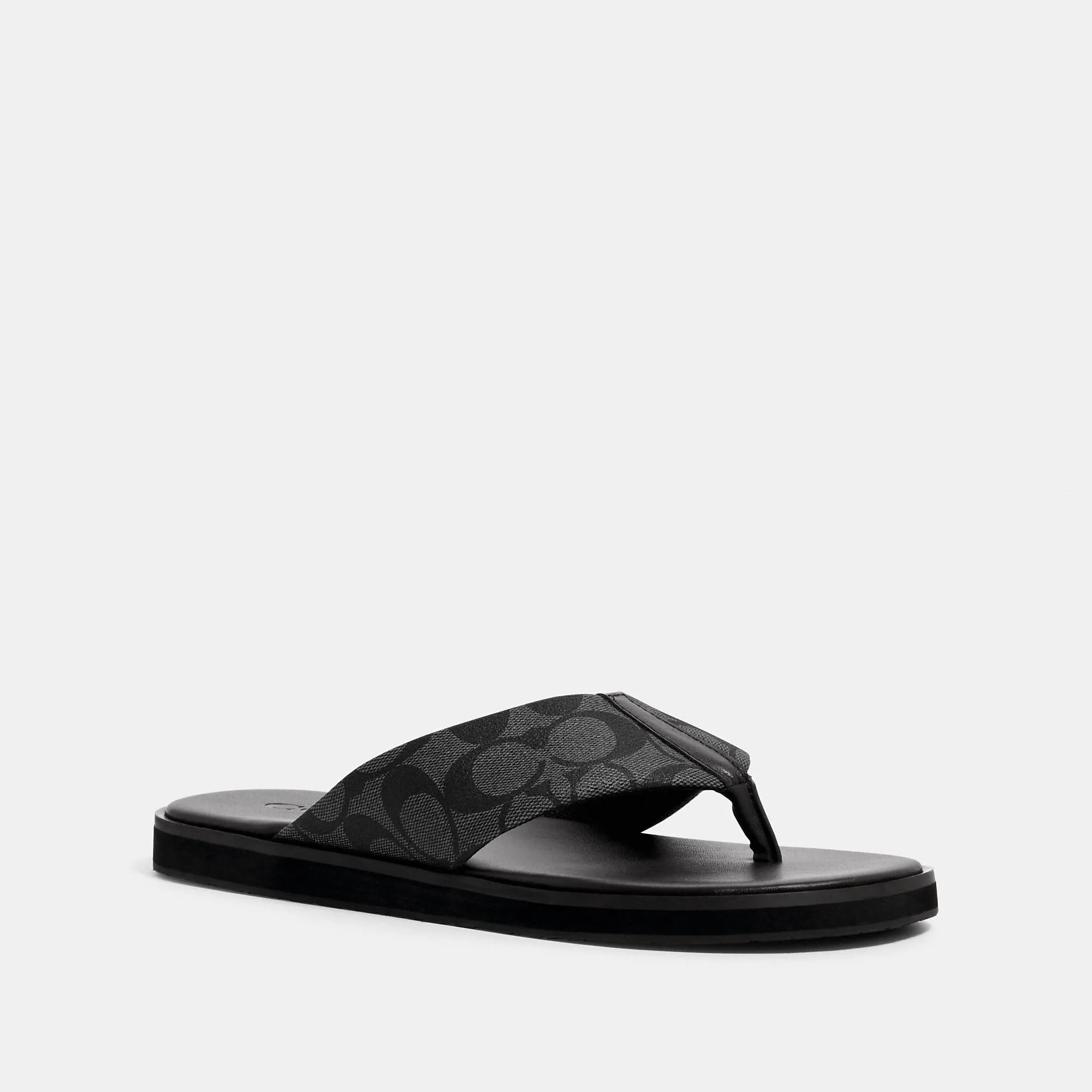Coach Outlet Flip Flop In Signature Canvas COACH Outlet Bags