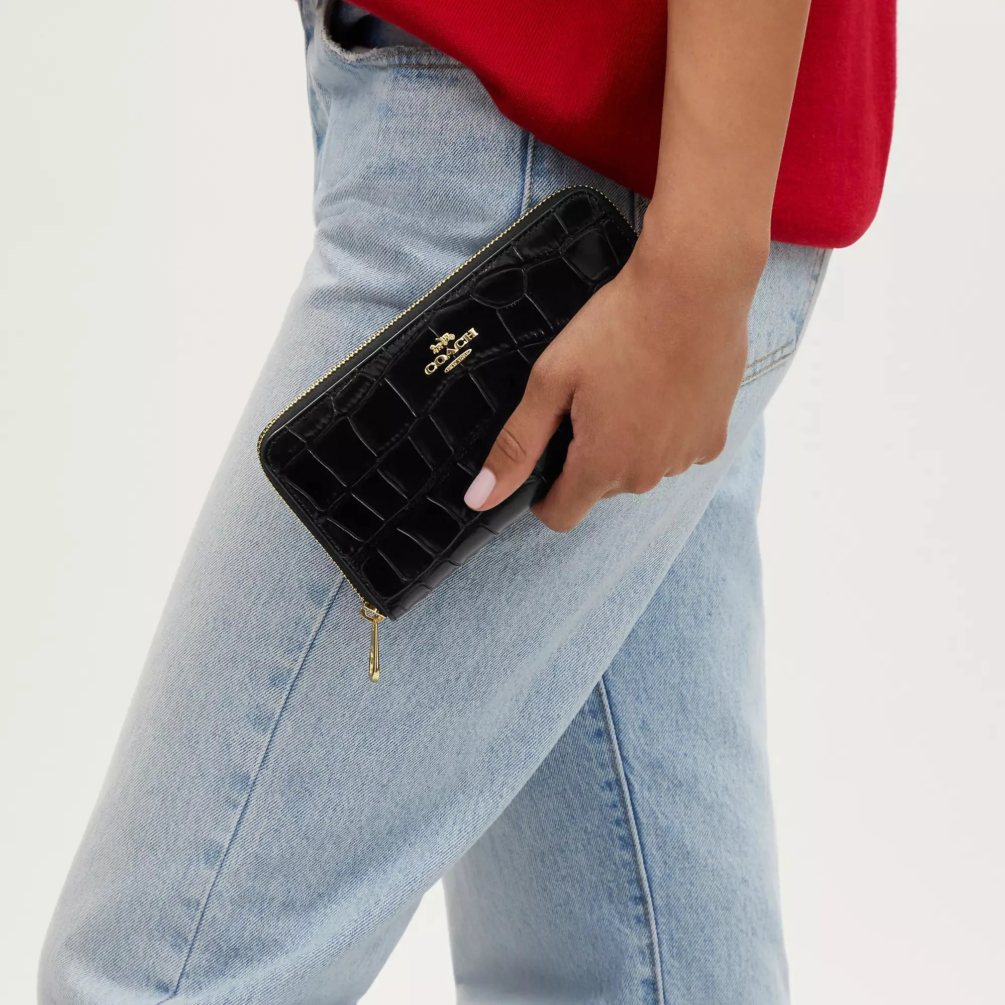 Coach Outlet Long Zip Around Wallet COACH Outlet Bags