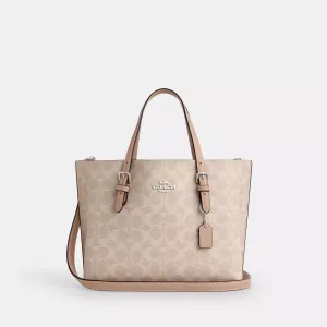 Coach Outlet Mollie Tote Bag 25 In Signature Canvas COACH Outlet Bags