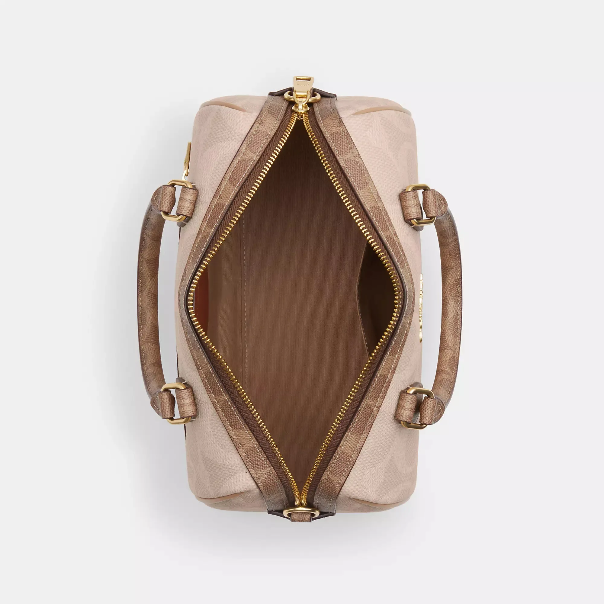 Coach Outlet Rowan Satchel Bag In Blocked Signature Canvas COACH Outlet Bags