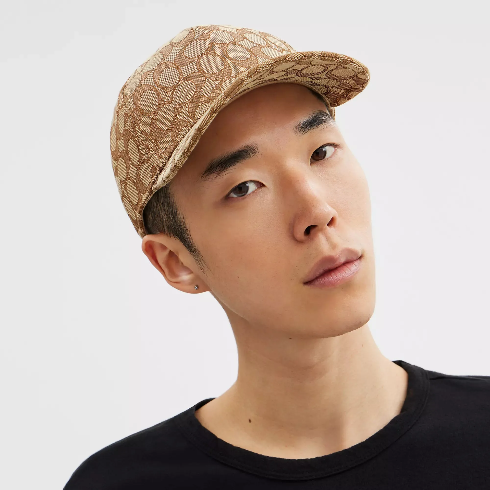 Coach Outlet Signature Jacquard Baseball Hat COACH Outlet Bags