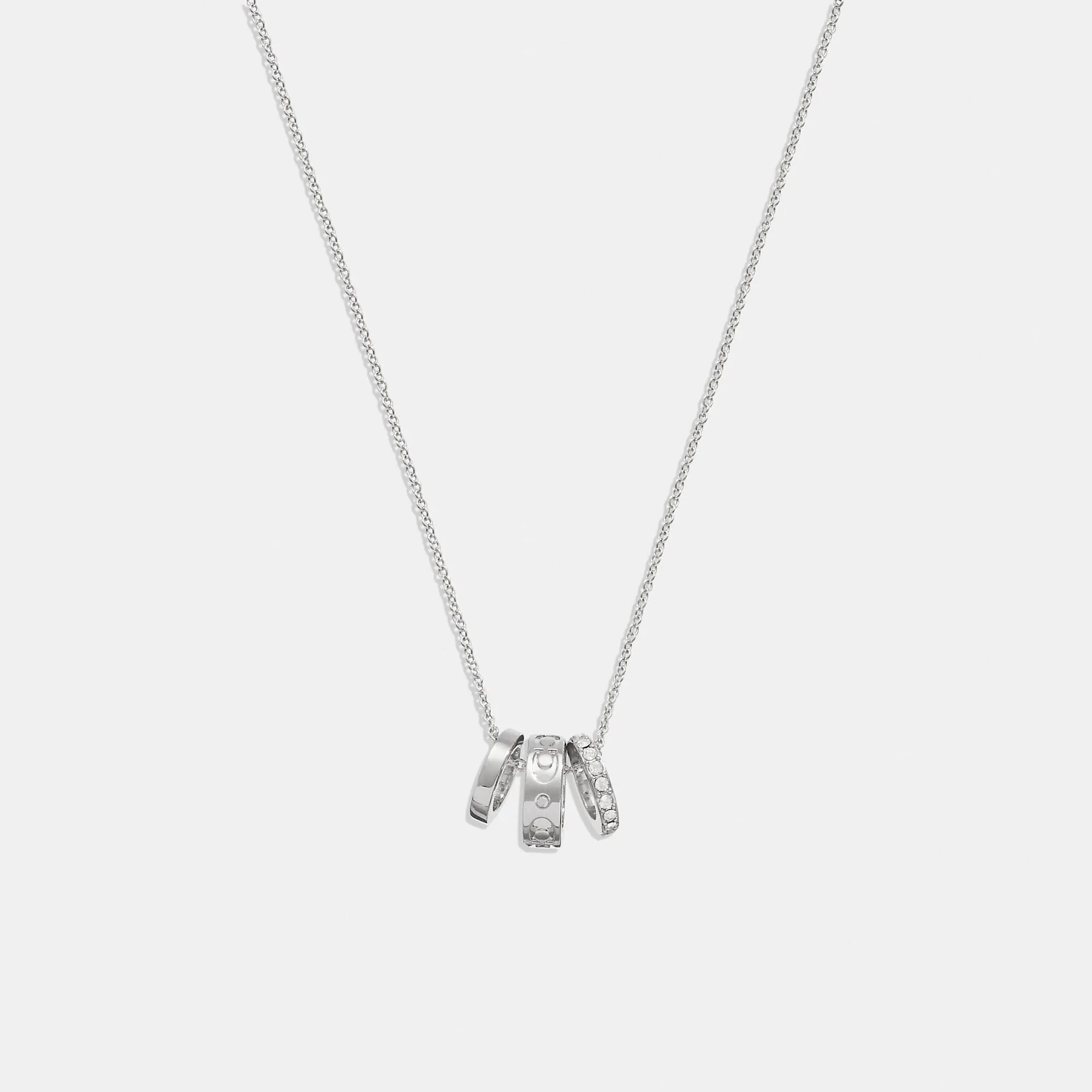 Coach Outlet Signature Rondell Necklace COACH Outlet Bags