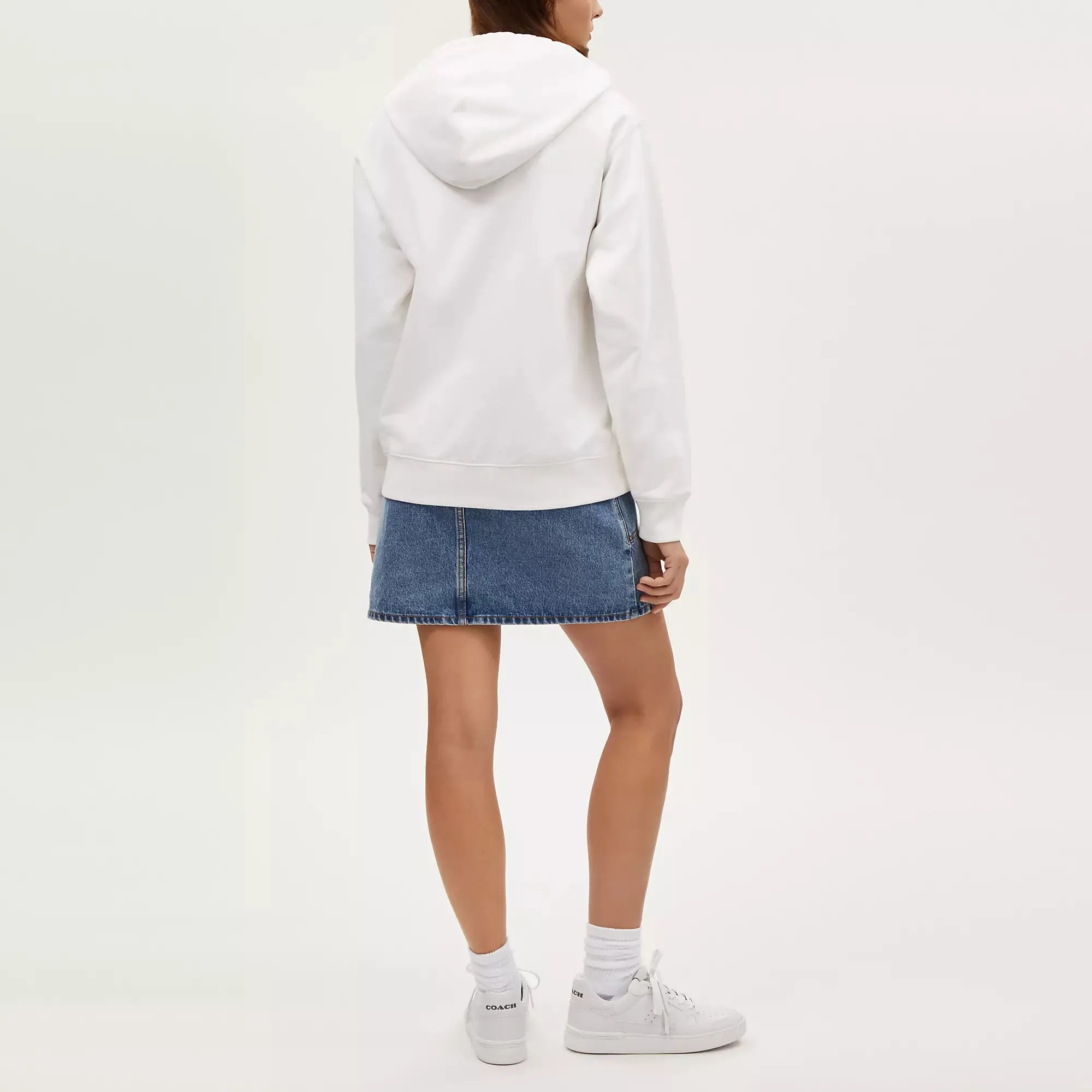 Coach Outlet Signature Square Hoodie COACH Outlet Bags