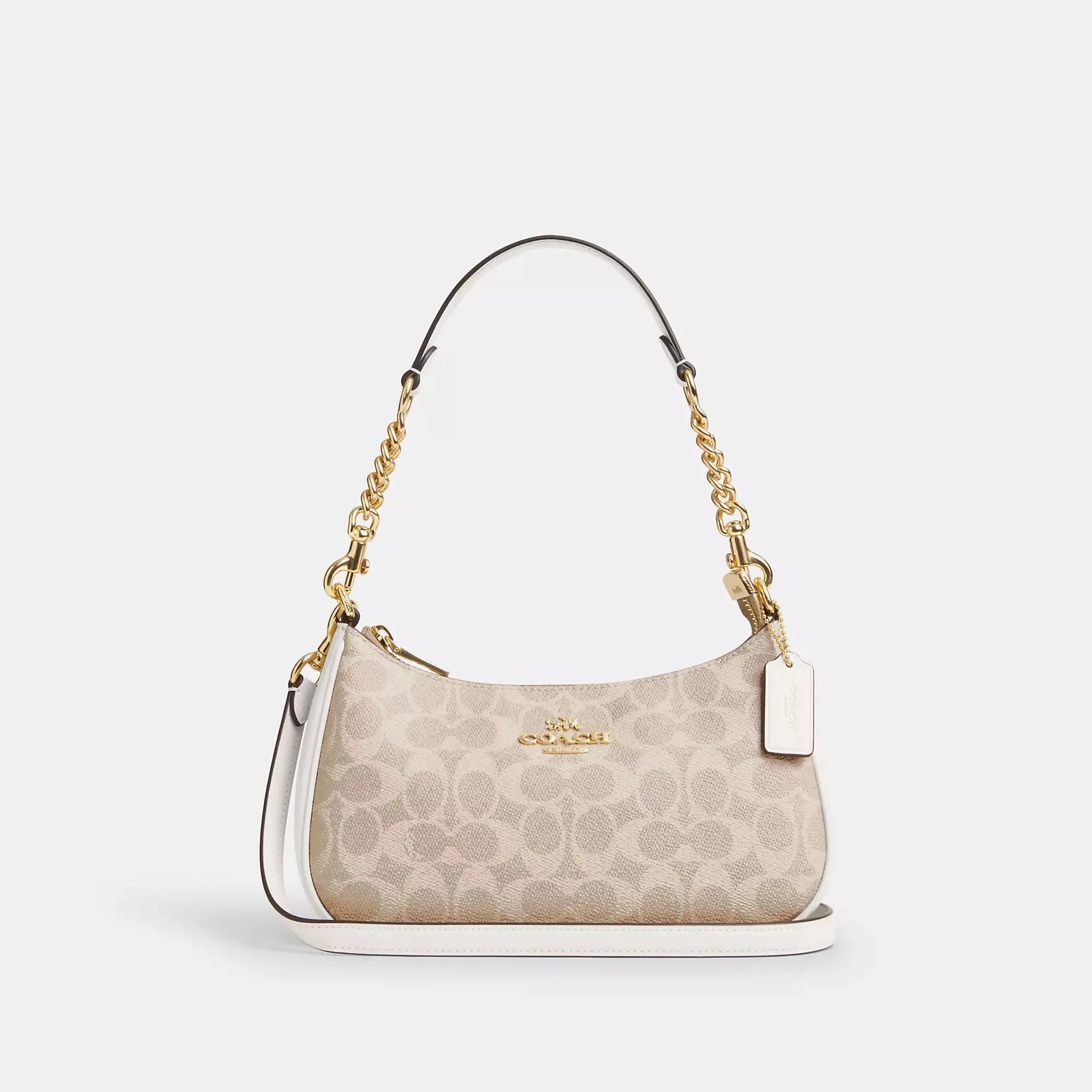 Coach Outlet Teri Shoulder Bag In Signature Canvas COACH Outlet Bags