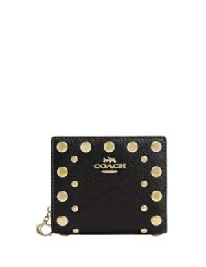Coach Snap Wallet With Rivets Coach Bags