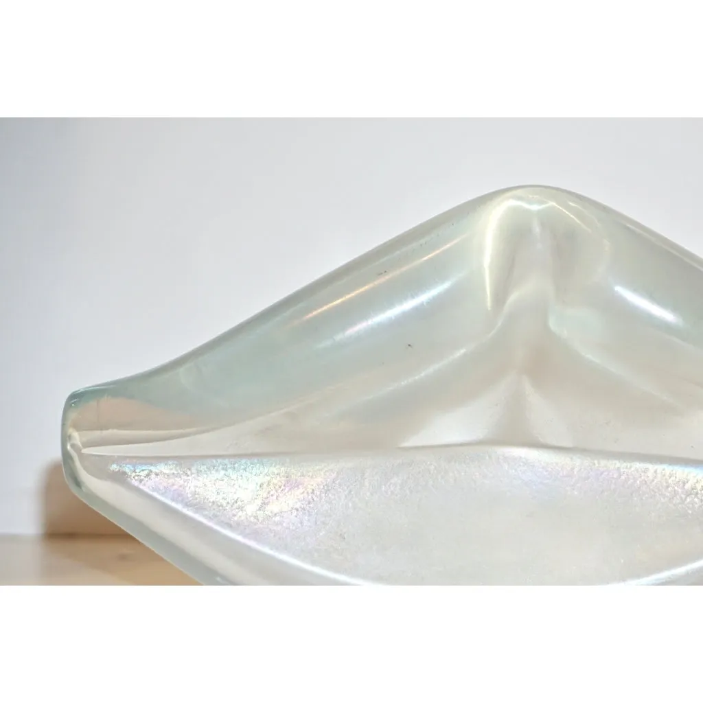 Contemporary Italian Crystal Murano Glass Lips Decorative Art Modern Sculpture