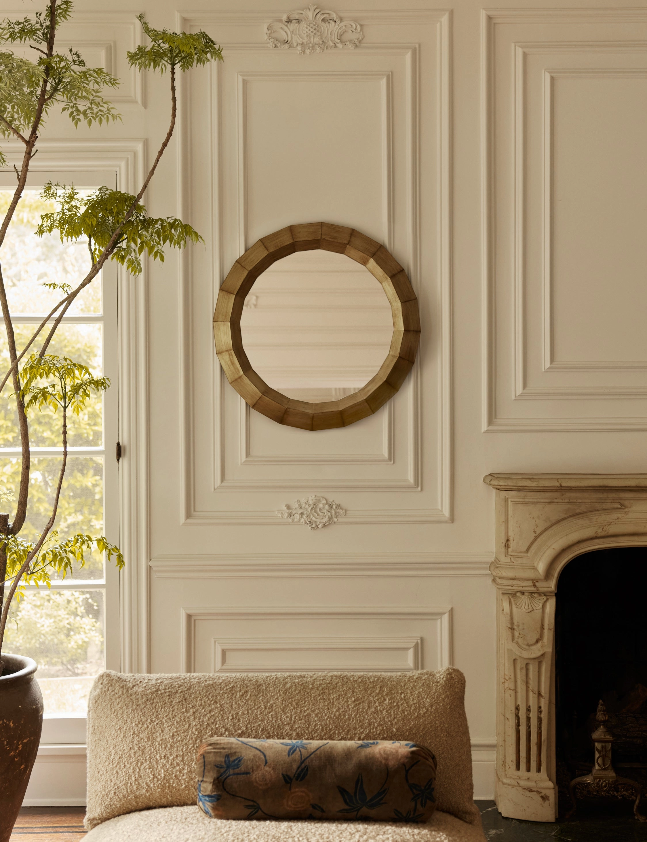 Copeland Round Mirror