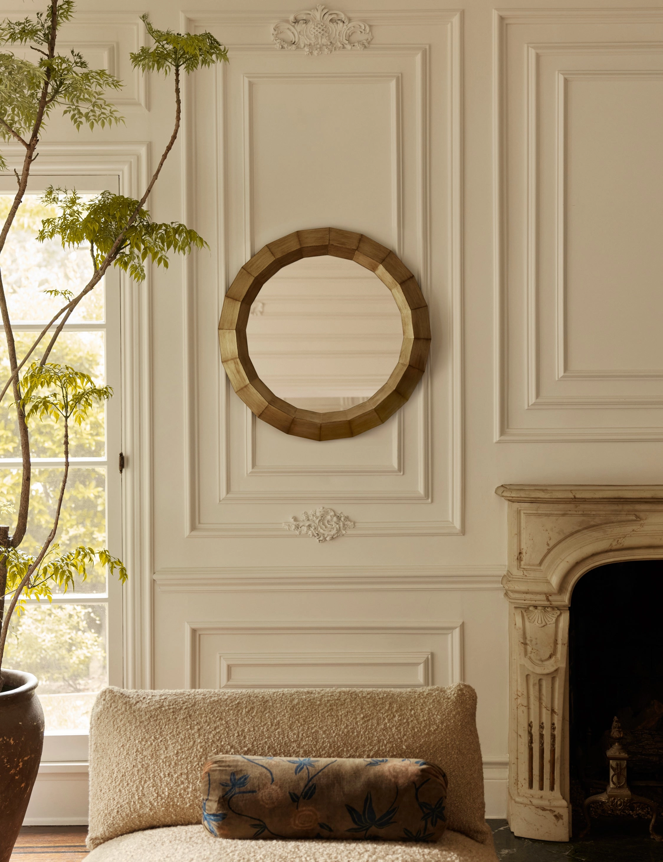 Copeland Round Mirror