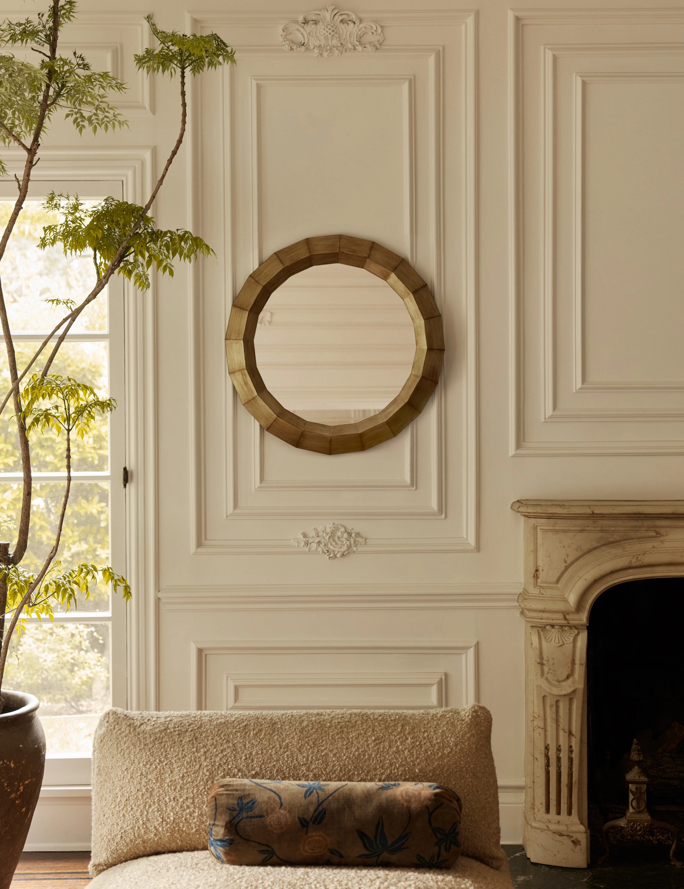 Copeland Round Mirror