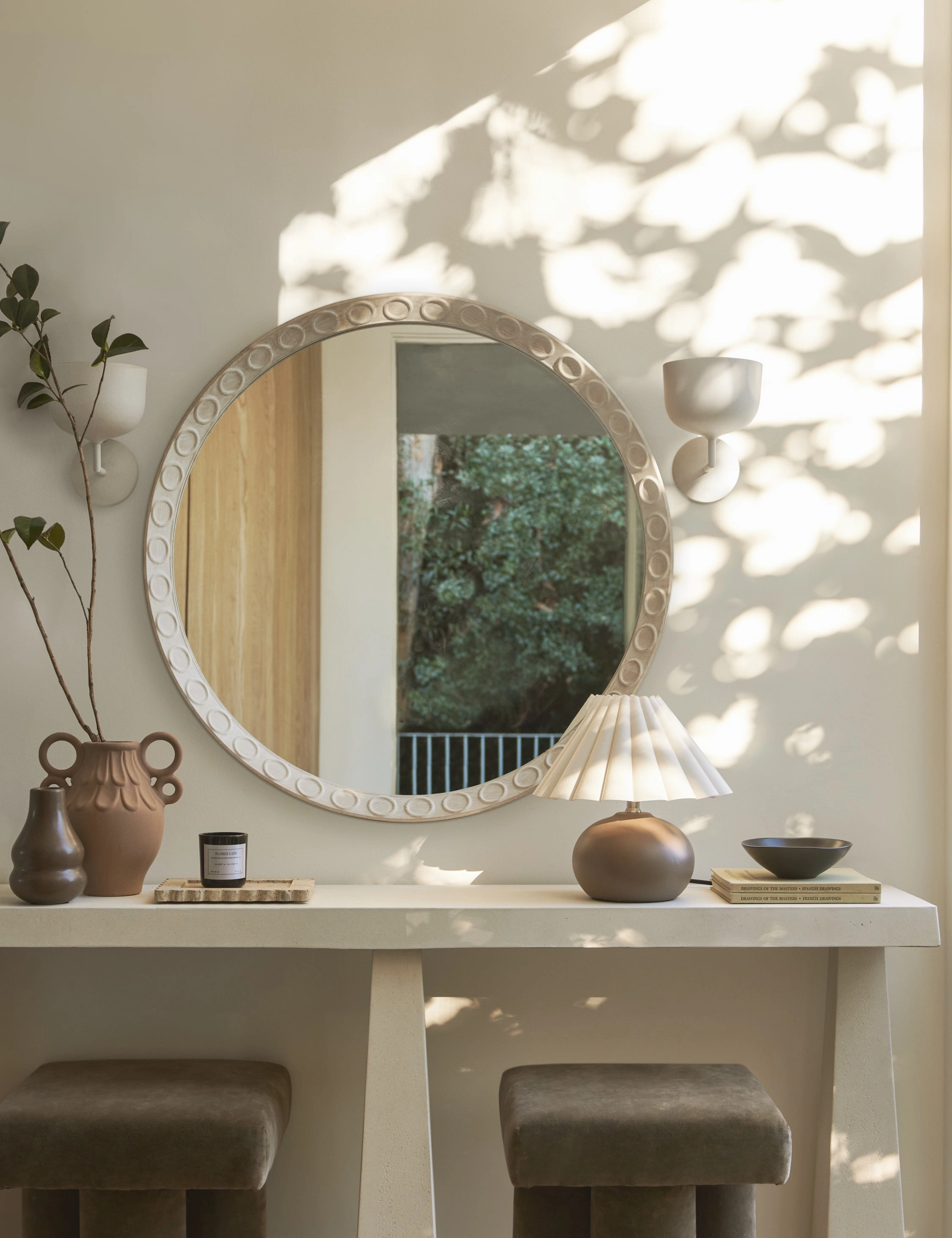 Correa Round Mirror 