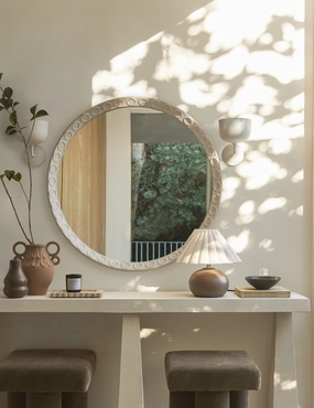 Correa Round Mirror 