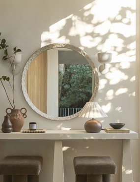 Correa Round Mirror 