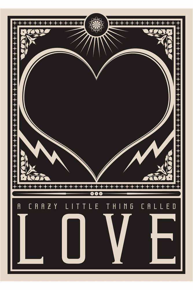Crazy Little Thing Called Love Art Print - Framed Or Unframed